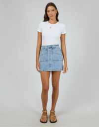 Becca Skirt-Light Blue