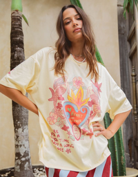 Heart of Hearts Tee-Lemon