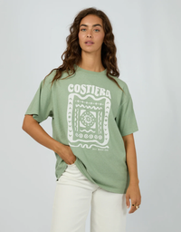 Costiera Relaxed Tee- Sage