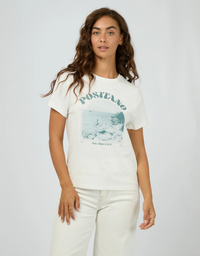 Positano Regular Tee- Vintage White