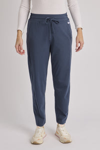 Panel Detail Pant-Dark Navy