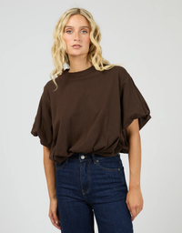 All About Eve AAE Icon Bubble Tee-Brown