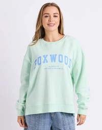 Foxwood Interval Crew-Mint/Bluebell