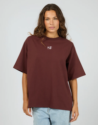 Silent Theory Silent Luxe Tee-Cherry