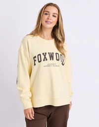 Foxwood Interval Crew-Butter Cream/Choc