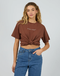 Logo Tee-Brown