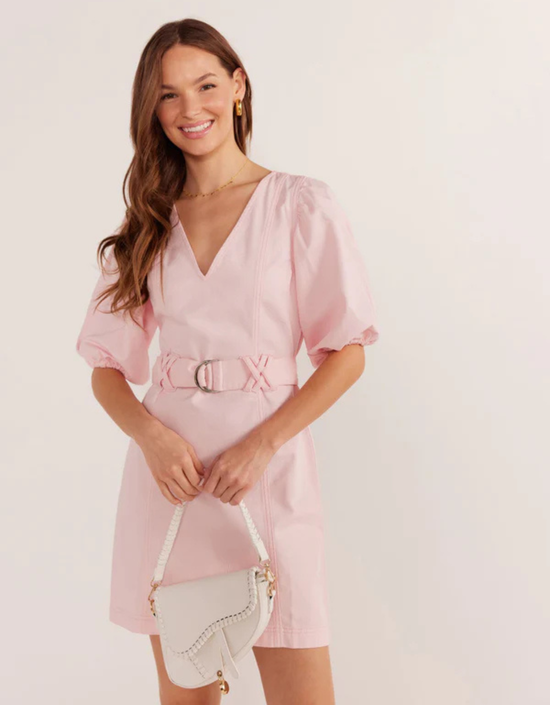Kiko Drill Mini Dress