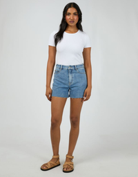 Ricky Denim Short-Light Blue