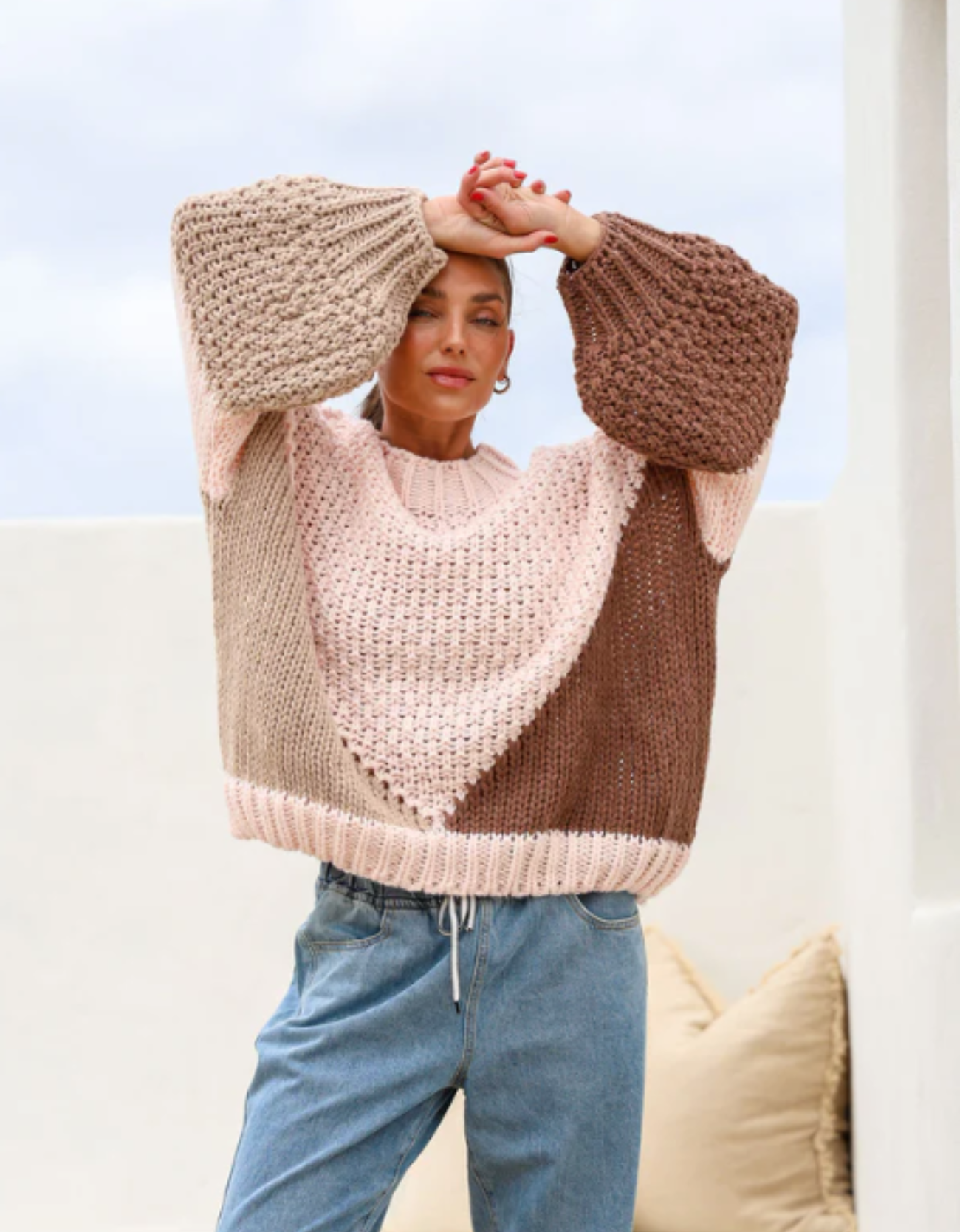 Getaway Knit - Choc Berry