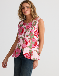 Chester Waistcoat-Pink Ibiza