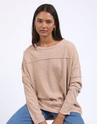 Jayne Throw On Top-Oat