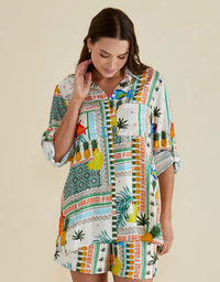 Mills Shirt-Paradise Print