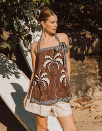Tropical Mosaic Cami