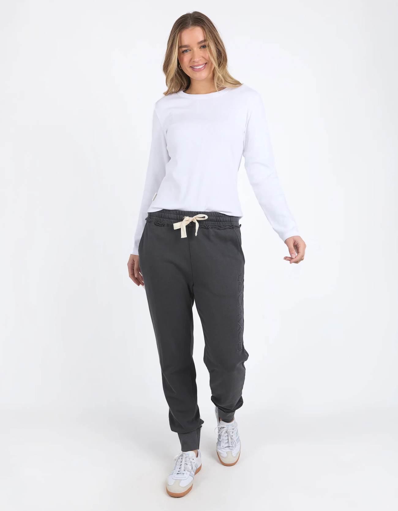 Simplified Track Pant - Coal by Foxwood