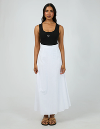 Essential Maxi Skrt-White
