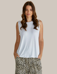 Positano Tank-White