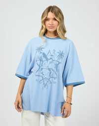 Pony Island Tee-Light Blue