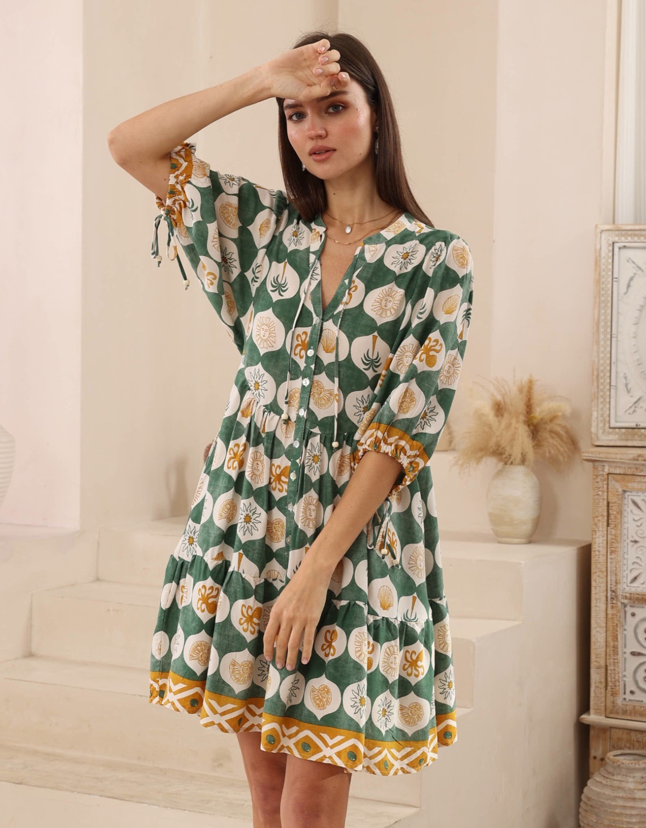 Trinity Babydoll Dress