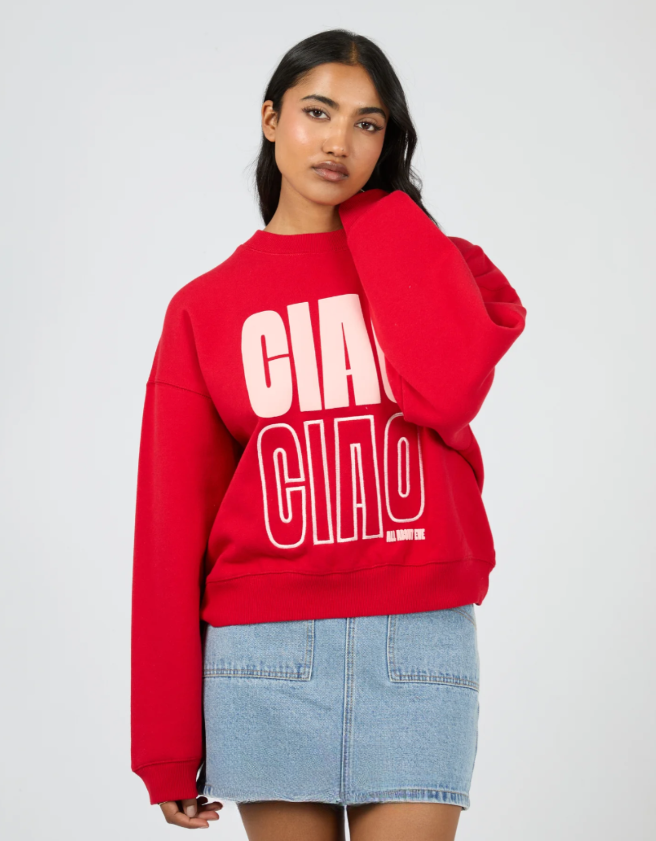 Ciao Ciao Boxed Crew-Red