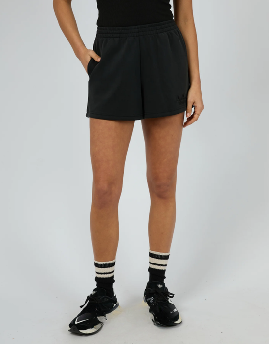 Luxe Active Track Short-Black