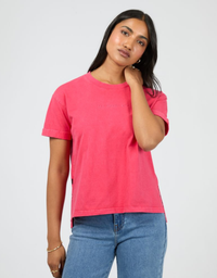 AAE Washed Tee-Berry