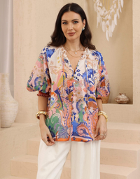 Iris Maxi Lea Blouse