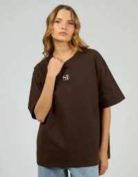Silent Theory Silent Luxe Tee-Chocolate