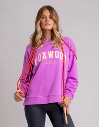 Interval Crew-Purple/Orange