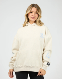 Serene Relaxed Hoodie-Oat