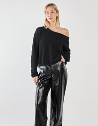 Kiara Asymmetric Knit-Black