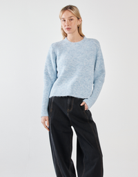 Marli Boxy Rib Knit-Pale Blue