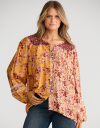 Briar Blouse-Wildflower Splice