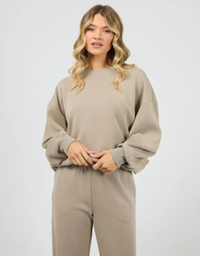 Luxe Active Box Crew-Stone