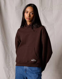 Dalia Hoodie-Chocolate