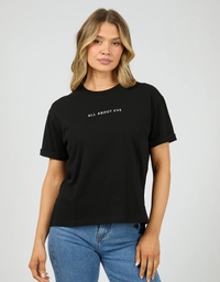 AAE Washed Tee-Black