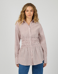Nadia Shirt-Stripe