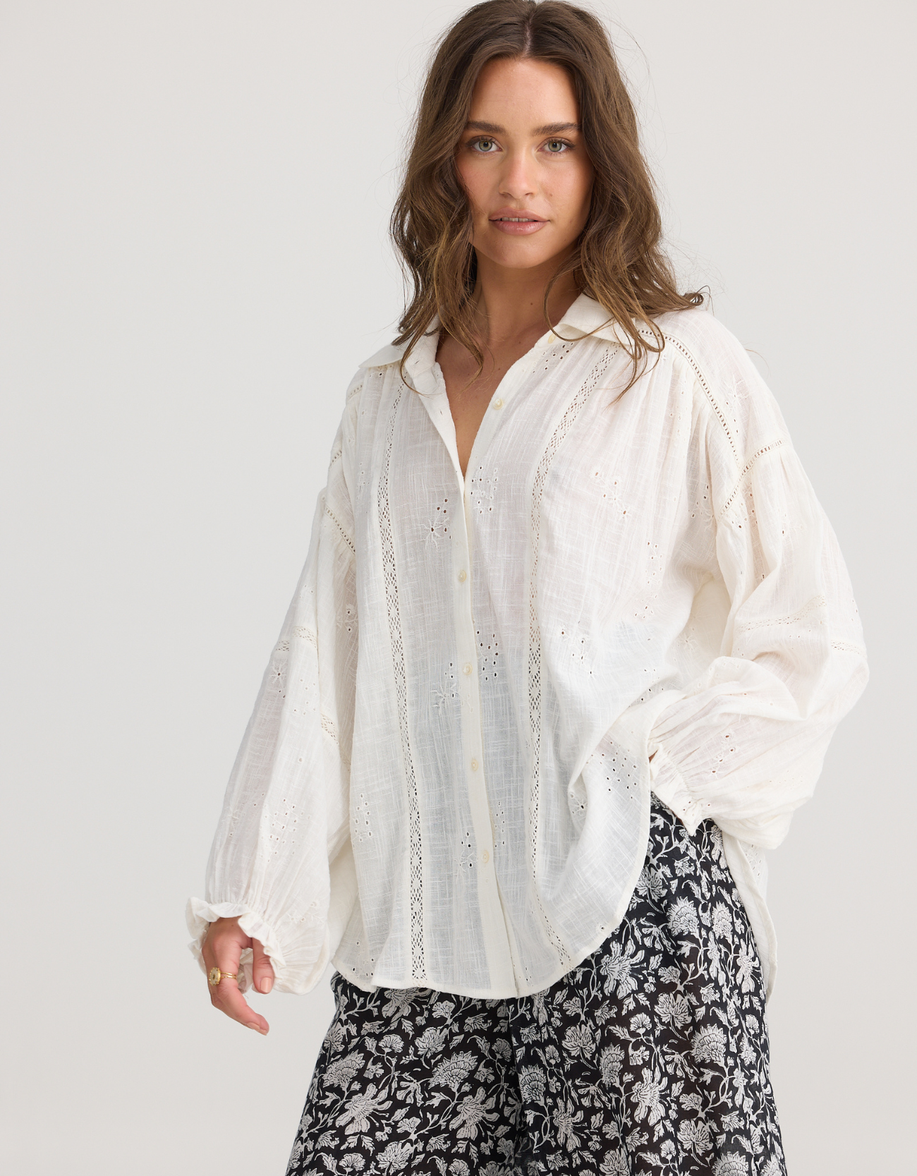 Anastasia Shirt-Off White