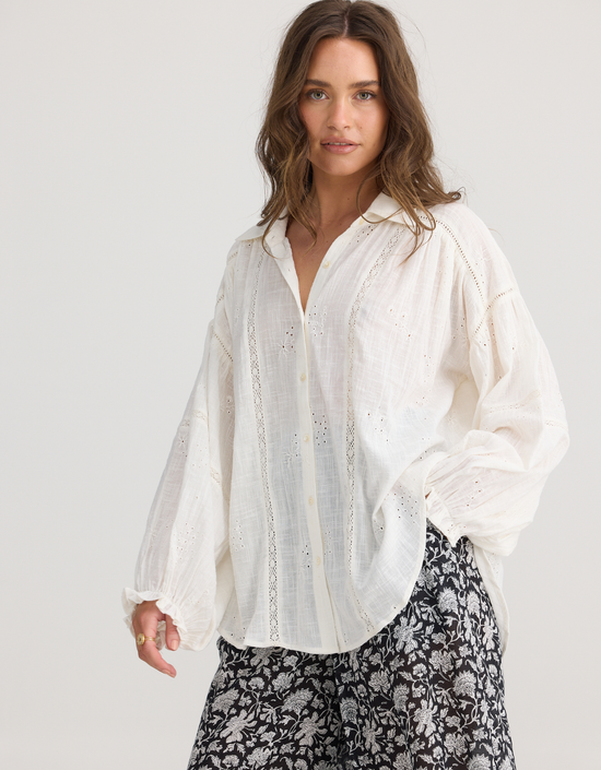 Anastasia Shirt-Off White