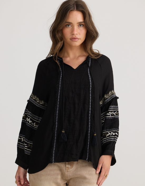 Florence Top-Black