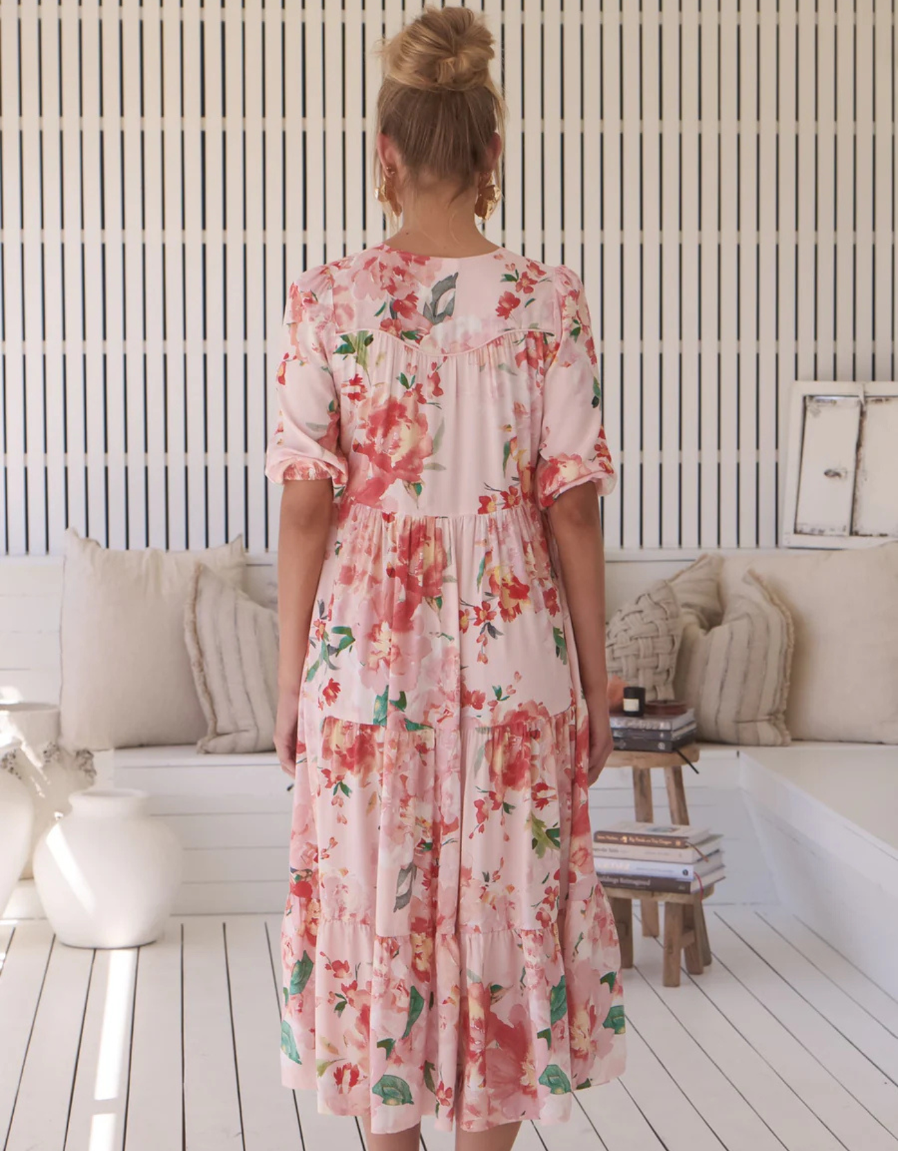Eve Midi Dress-Alessia Print