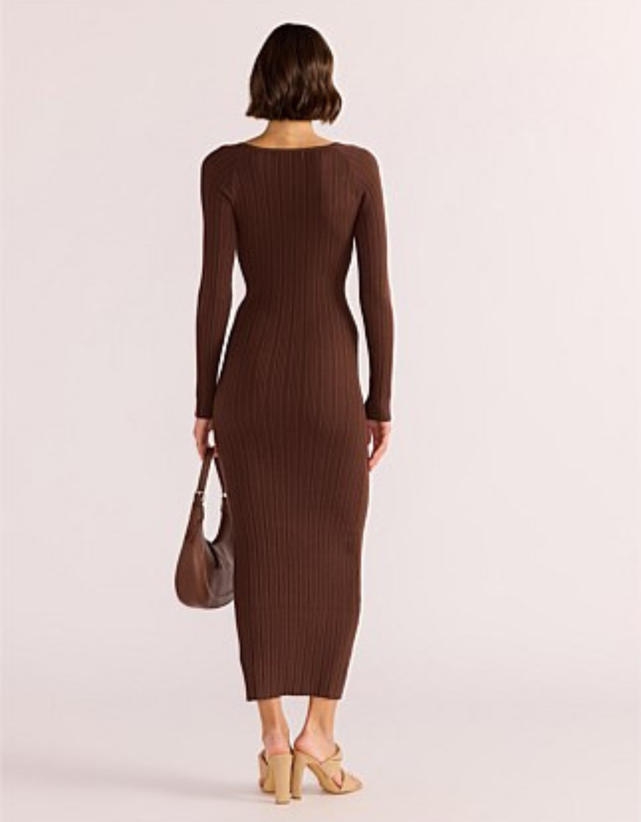 Zinnia Bead Knit Midi Dress
