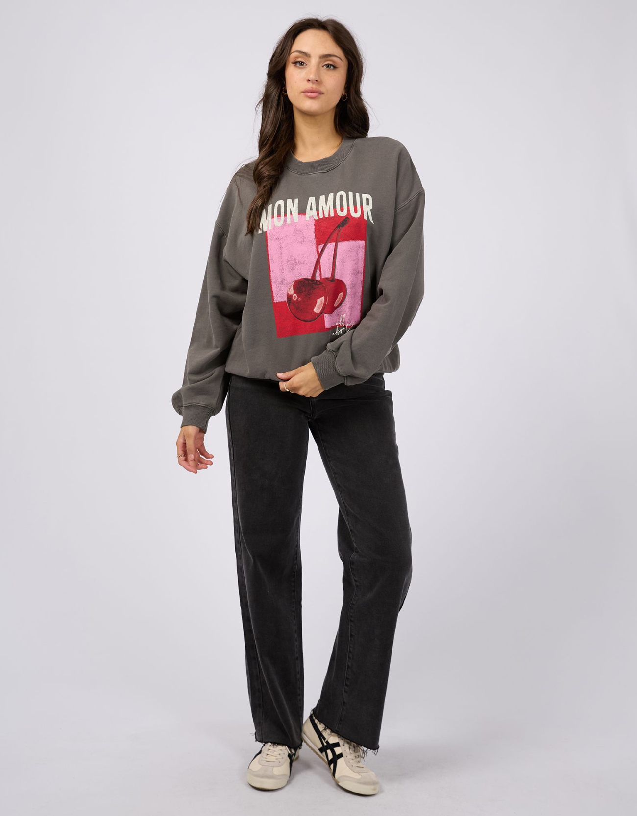 Mon Amour Slouch Crew