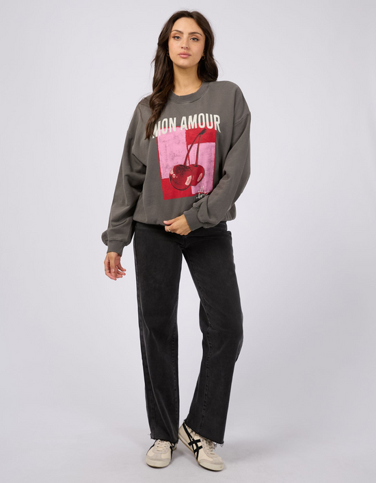 Mon Amour Slouch Crew