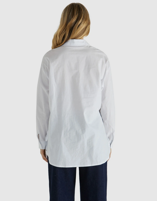 Belle Shirt-White