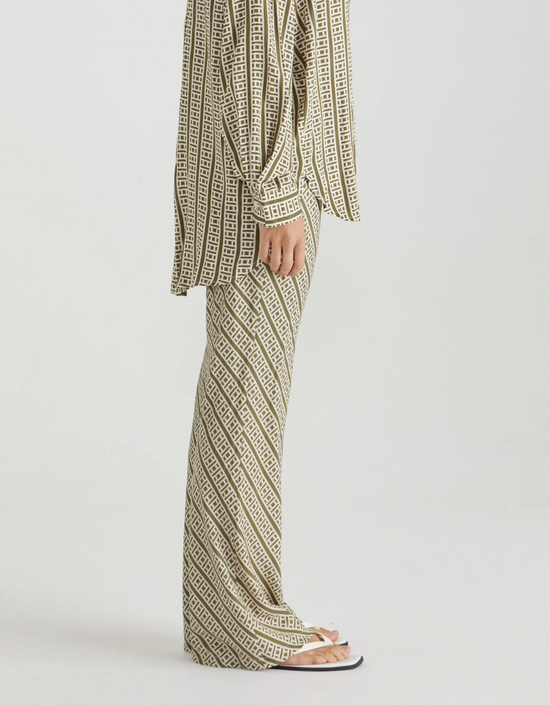 Sullivan Bias Pant-Geo