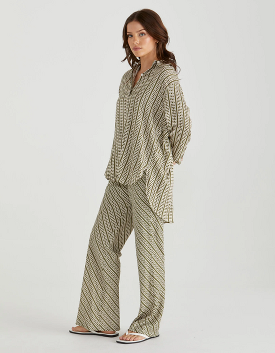 Sullivan Shirt-Geo Print