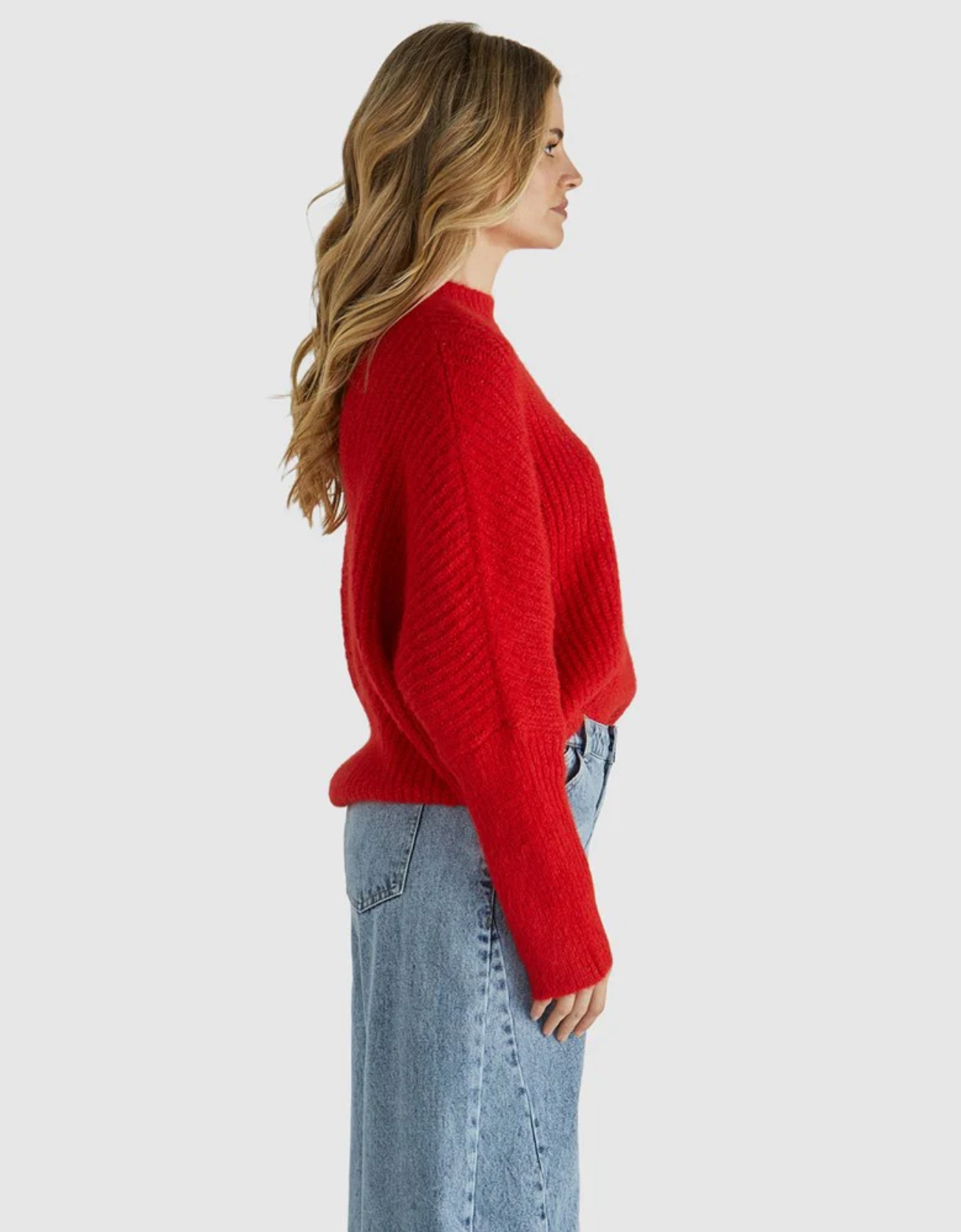 Romee Knit-Poppy Red