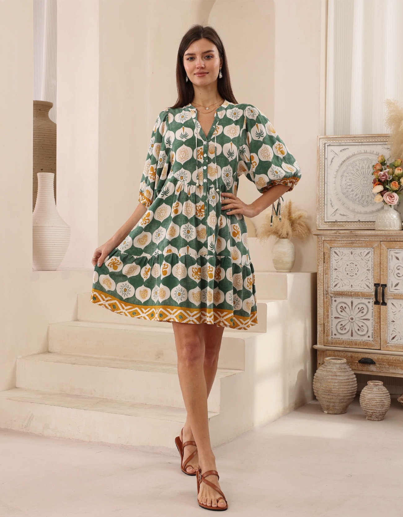 Trinity Babydoll Dress