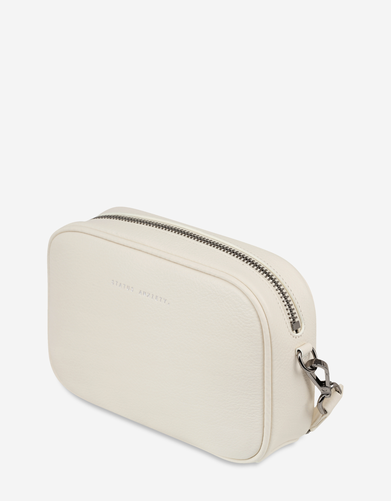 Plunder Bag With Webbed Strap-Chalk