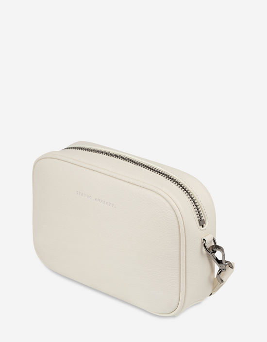 Plunder Bag With Webbed Strap-Chalk